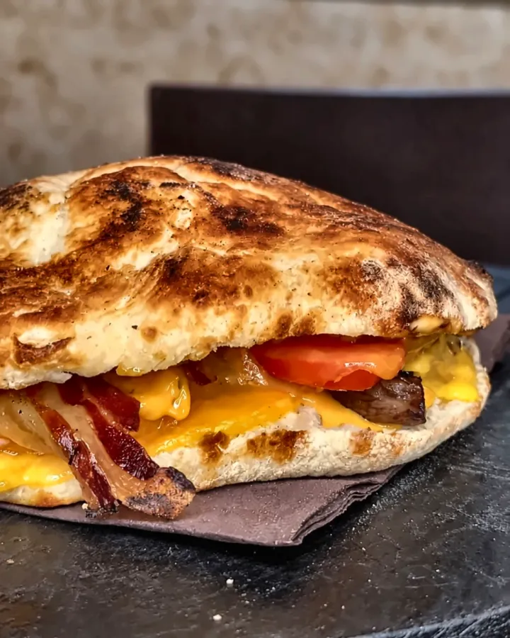 Panino pizza del mese: Stracotto di manzo